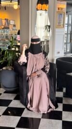 Premium  Abaya Leap borka – Elegance in Every Stitch - Image 2