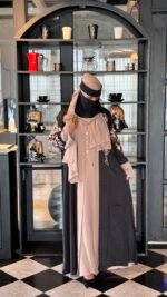 Premium  Abaya Leap borka – Elegance in Every Stitch - Image 3